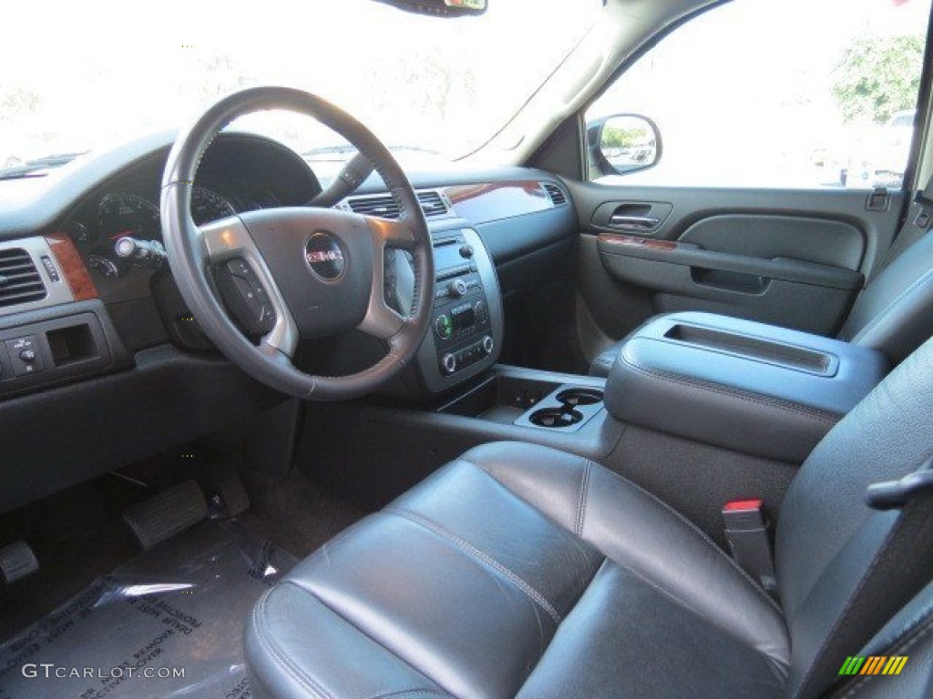 Ebony Interior 2010 GMC Yukon SLT Photo #68796101
