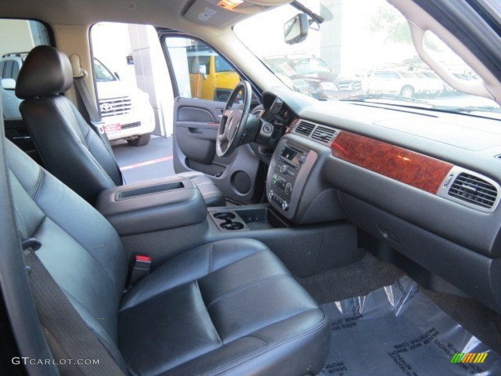 Ebony Interior 2010 GMC Yukon SLT Photo #68796146
