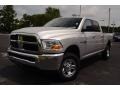 2012 Bright Silver Metallic Dodge Ram 2500 HD SLT Crew Cab 4x4  photo #1