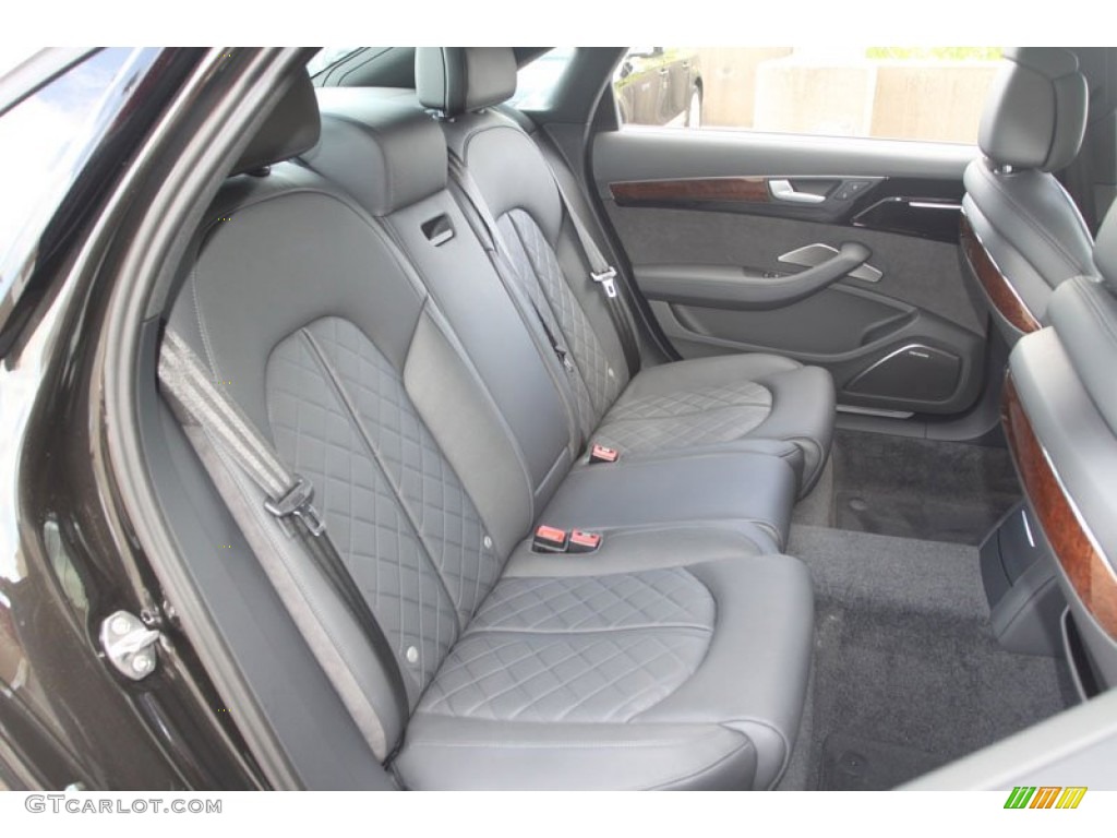 2013 Audi A8 L 3.0T quattro Rear Seat Photo #68796437