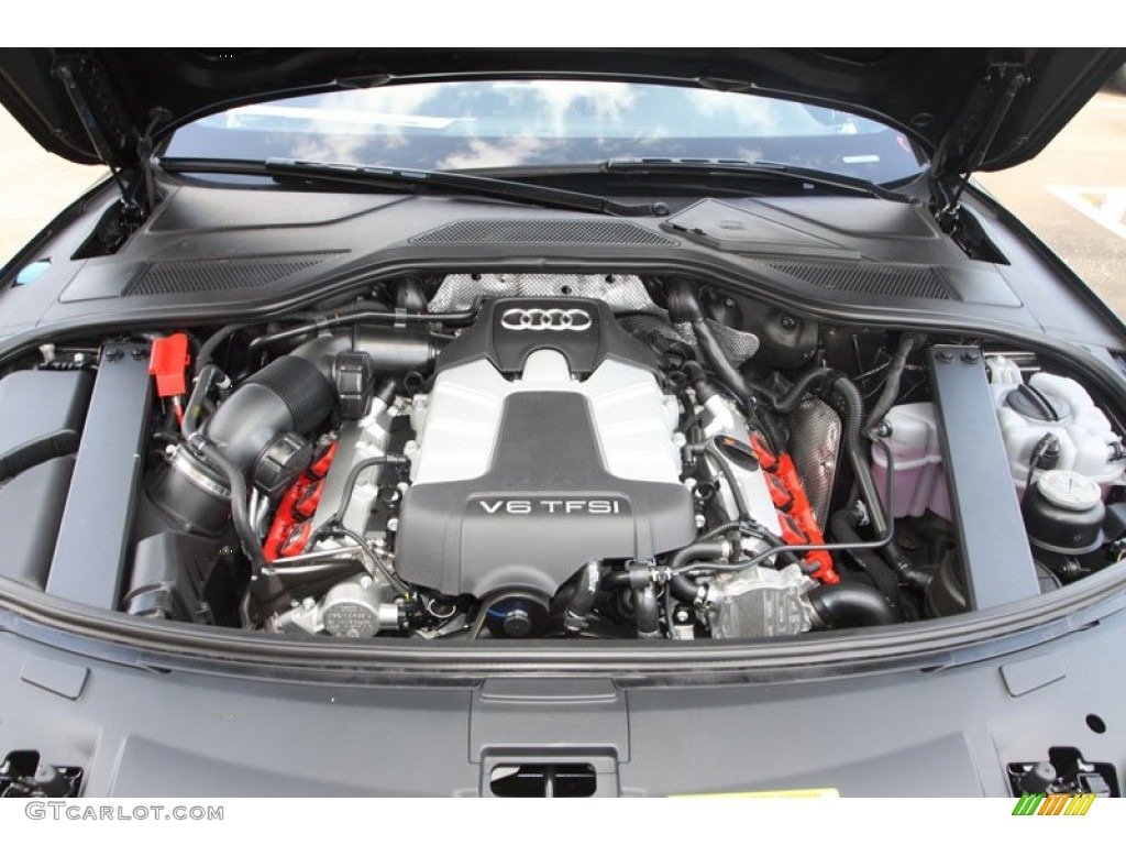 2013 Audi A8 L 3.0T quattro 3.0 Liter FSI Supercharged DOHC 24-Valve VVT V6 Engine Photo #68796479