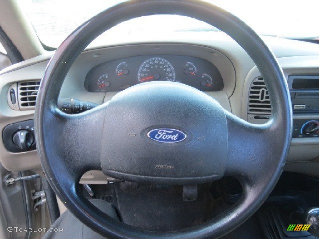 2003 F150 XL Regular Cab - Arizona Beige Metallic / Medium Parchment Beige photo #17