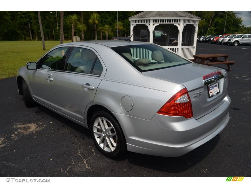 2012 Fusion SEL - Ingot Silver Metallic / Medium Light Stone photo #7