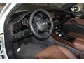 Nougat Brown Prime Interior Photo for 2013 Audi A8 #68796875