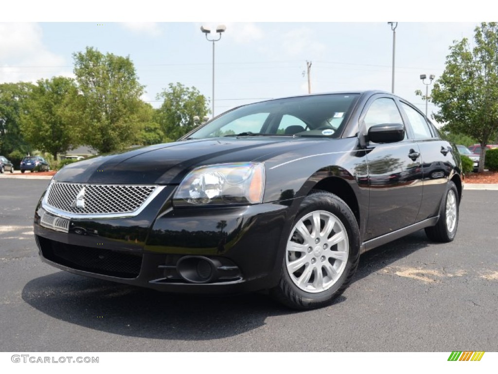 Kalapana Black 2011 Mitsubishi Galant FE Exterior Photo #68796893