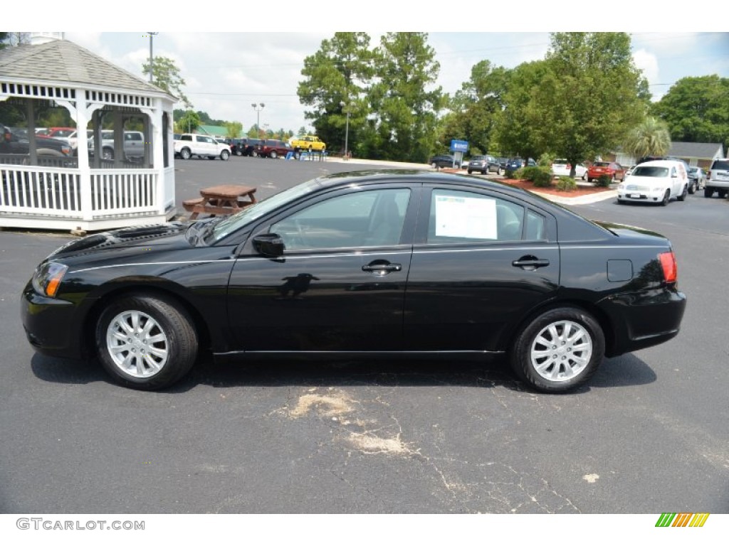 Kalapana Black 2011 Mitsubishi Galant FE Exterior Photo #68796956