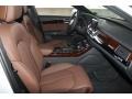 Nougat Brown Front Seat Photo for 2013 Audi A8 #68797007