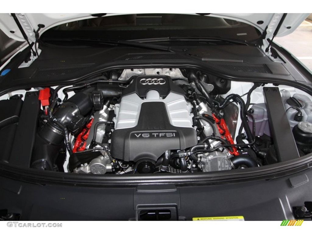 2013 Audi A8 L 3.0T quattro 3.0 Liter FSI Supercharged DOHC 24-Valve VVT V6 Engine Photo #68797025