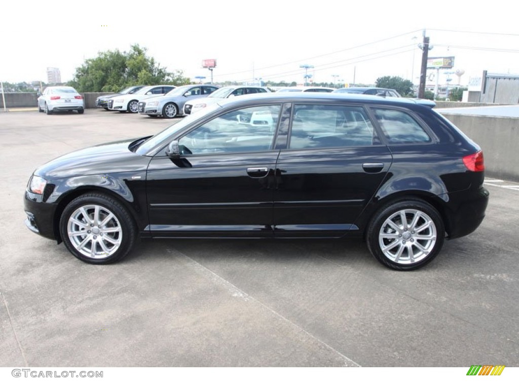 Brilliant Black 2013 Audi A3 2.0 TDI Exterior Photo #68797088