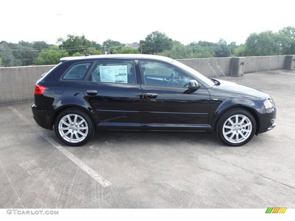 Brilliant Black 2013 Audi A3 2.0 TDI Exterior Photo #68797127