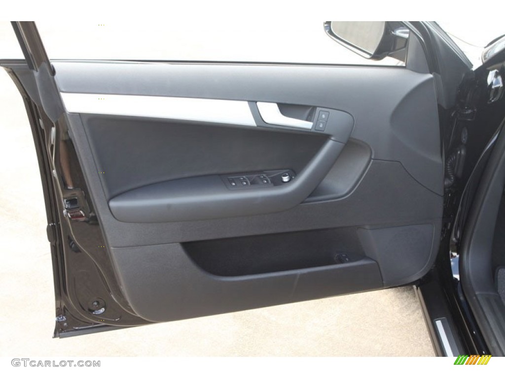 2013 Audi A3 2.0 TDI Black Door Panel Photo #68797136