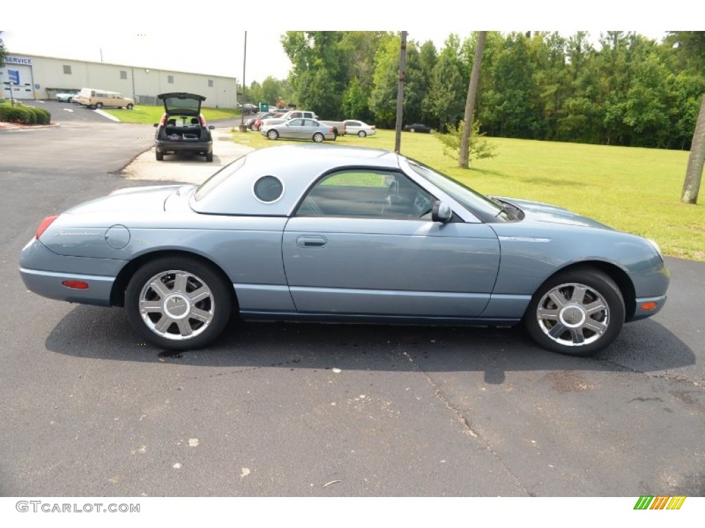 Medium Steel Blue Metallic 2005 Ford Thunderbird Premium Roadster Exterior Photo #68797178