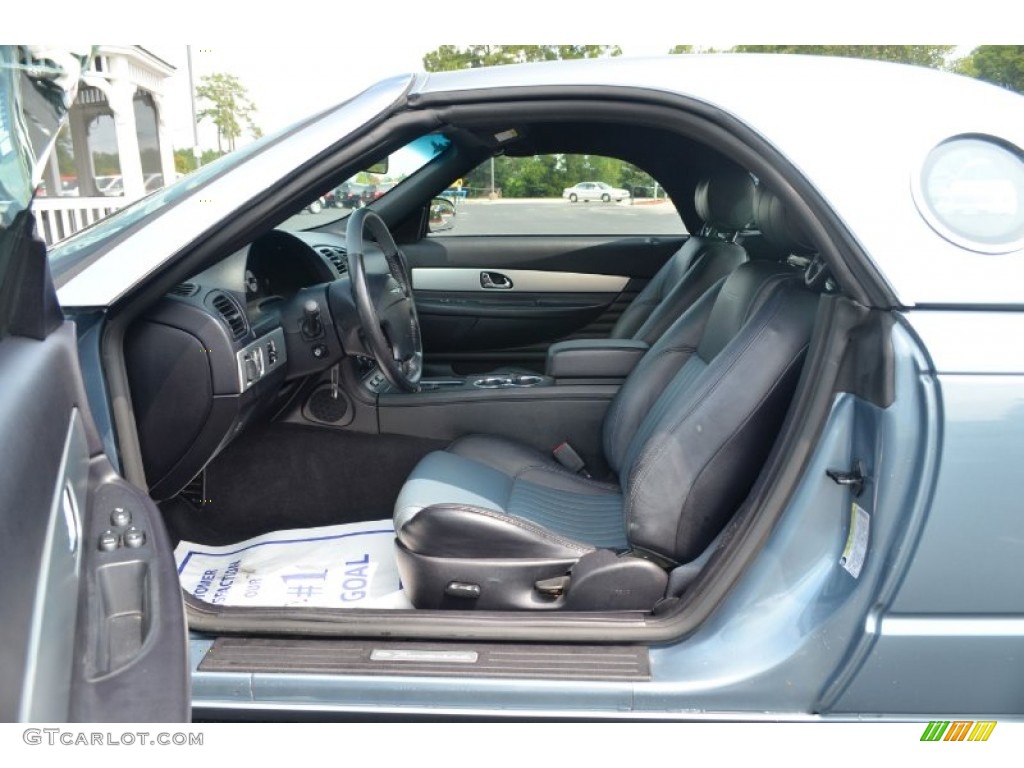 Black Ink/Blue Interior 2005 Ford Thunderbird Premium Roadster Photo #68797250