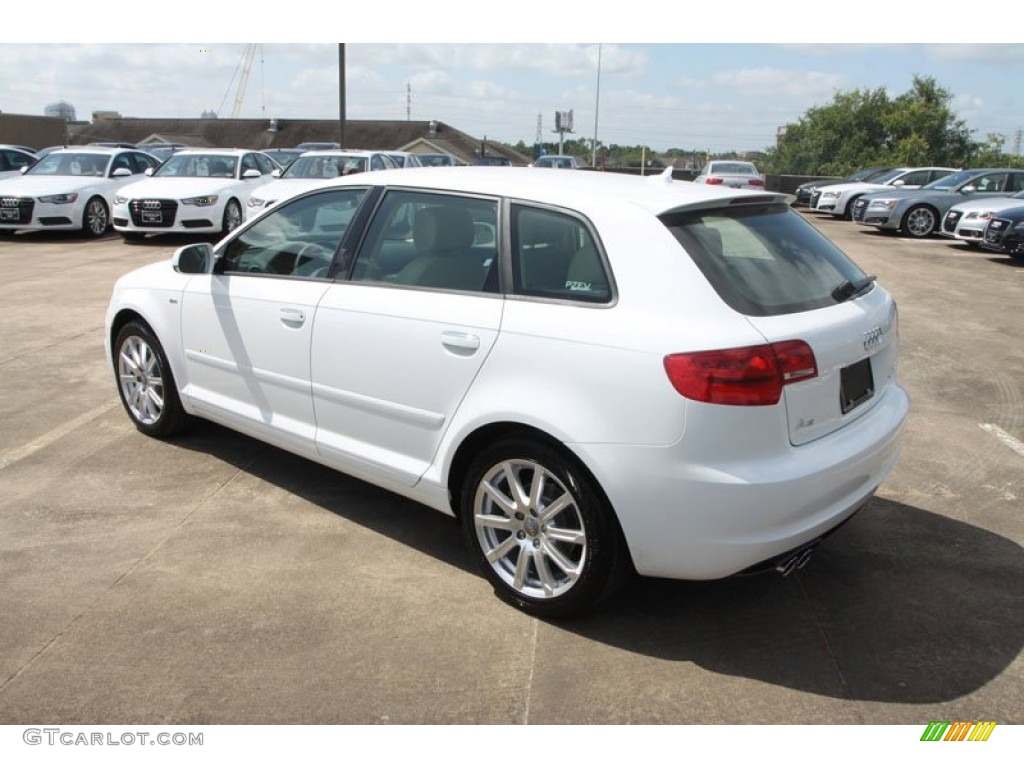 2013 A3 2.0 TFSI - Ibis White / Luxor Beige photo #6