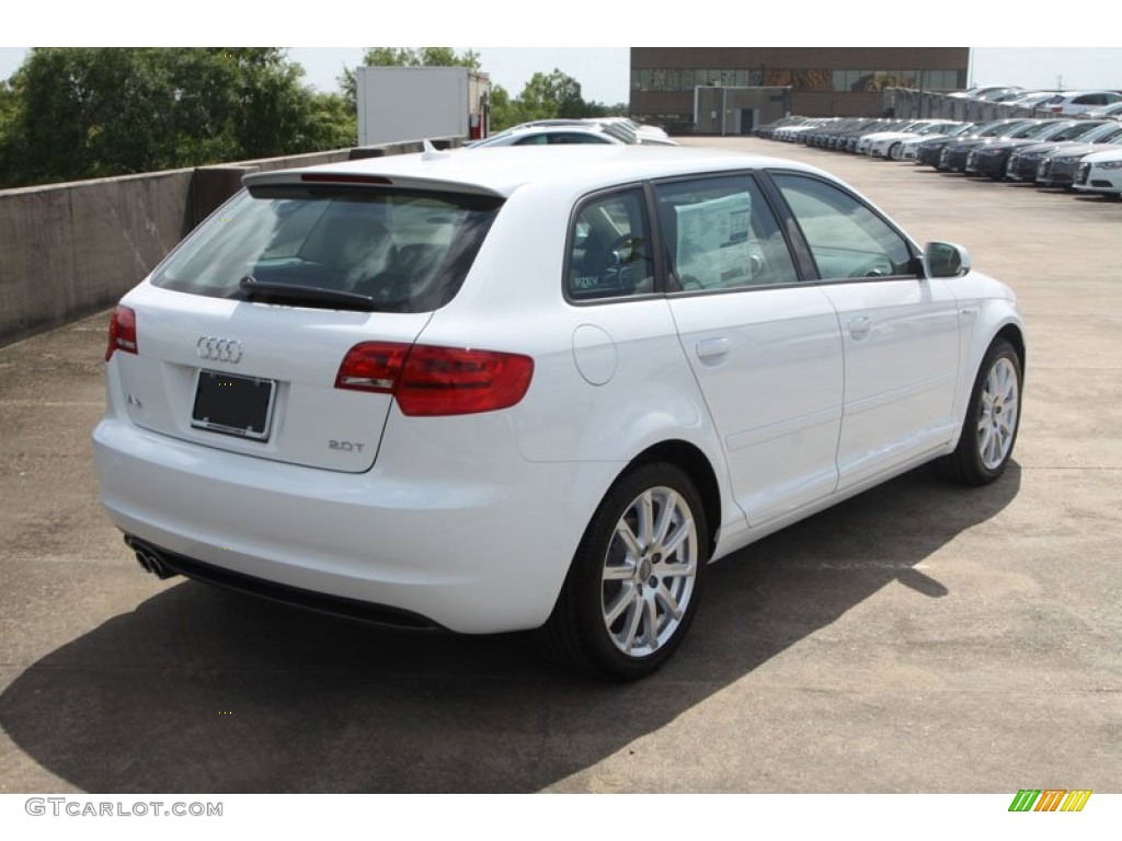 2013 A3 2.0 TFSI - Ibis White / Luxor Beige photo #8