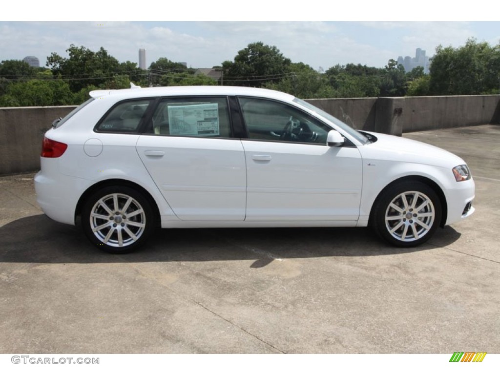 Ibis White 2013 Audi A3 2.0 TFSI Exterior Photo #68797373
