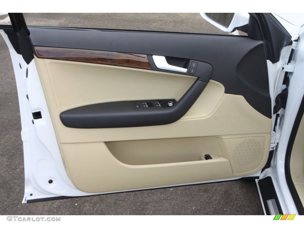 2013 Audi A3 2.0 TFSI Luxor Beige Door Panel Photo #68797382