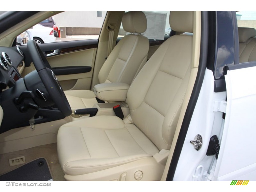 Luxor Beige Interior 2013 Audi A3 2.0 TFSI Photo #68797401