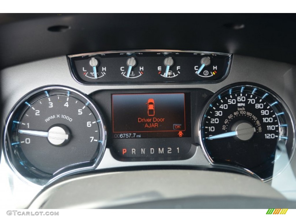 2011 Ford F150 Limited SuperCrew 4x4 Gauges Photo #68797613