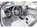 Titanium Gray 2012 Audi A6 3.0T quattro Sedan Interior Color