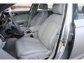 2012 Audi A6 Titanium Gray Interior Front Seat Photo
