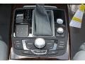 2012 Audi A6 Titanium Gray Interior Controls Photo