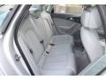 2012 Audi A6 Titanium Gray Interior Rear Seat Photo