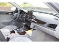 2012 Audi A6 Titanium Gray Interior Dashboard Photo