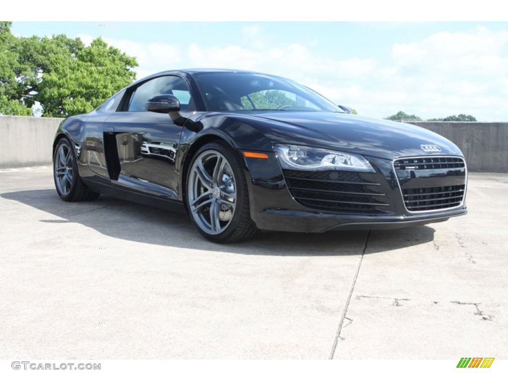 Phantom Black Pearl Effect 2012 Audi R8 4.2 FSI quattro Exterior Photo #68797796