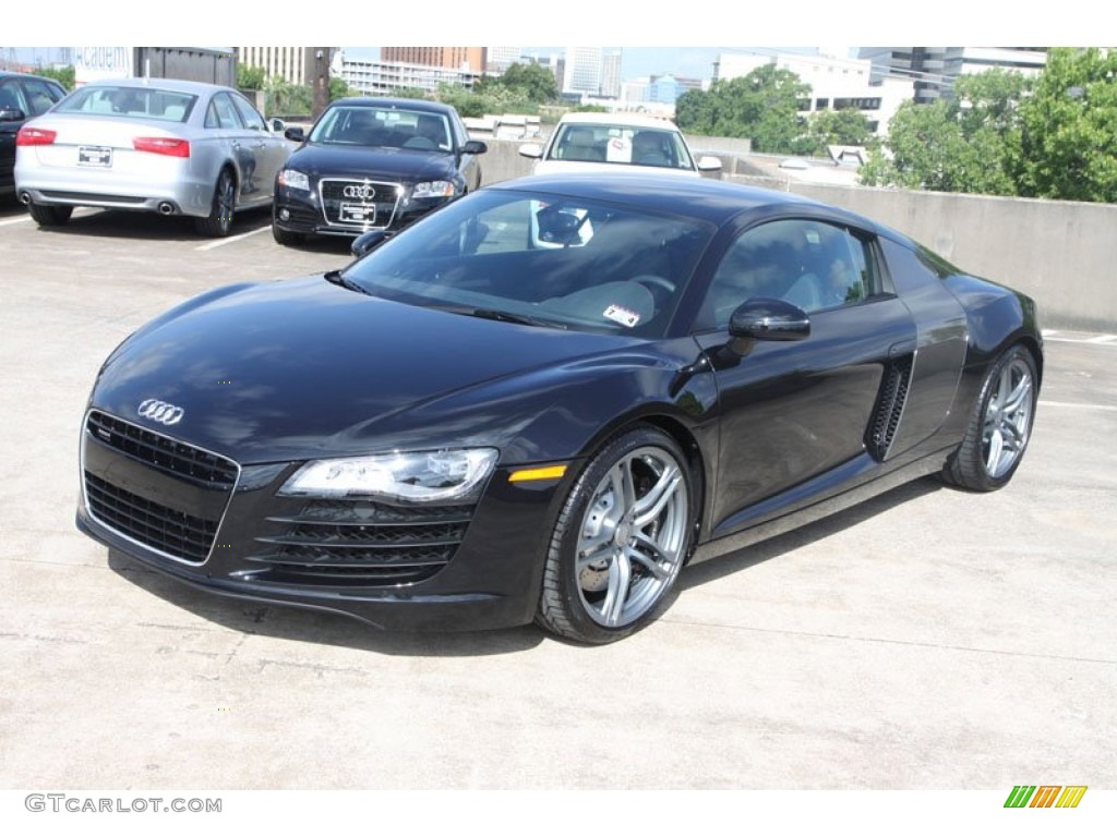 Phantom Black Pearl Effect 2012 Audi R8 4.2 FSI quattro Exterior Photo #68797814