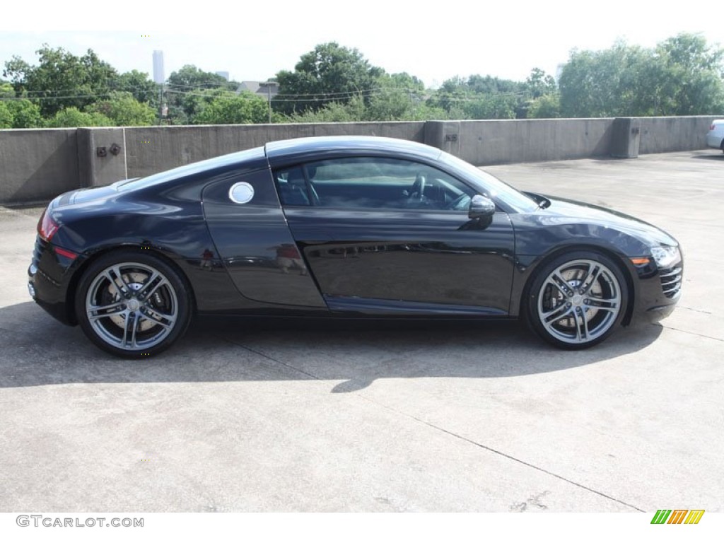Phantom Black Pearl Effect 2012 Audi R8 4.2 FSI quattro Exterior Photo #68797862