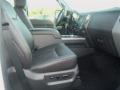 2012 White Platinum Metallic Tri-Coat Ford F250 Super Duty Lariat Crew Cab 4x4  photo #15