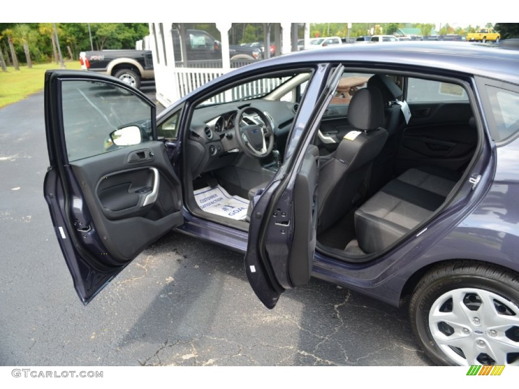 2013 Fiesta SE Hatchback - Violet Gray / Charcoal Black photo #10