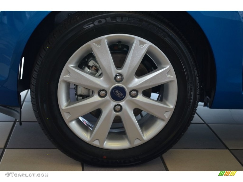 2013 Fiesta SE Hatchback - Blue Candy / Charcoal Black/Blue Accent photo #8