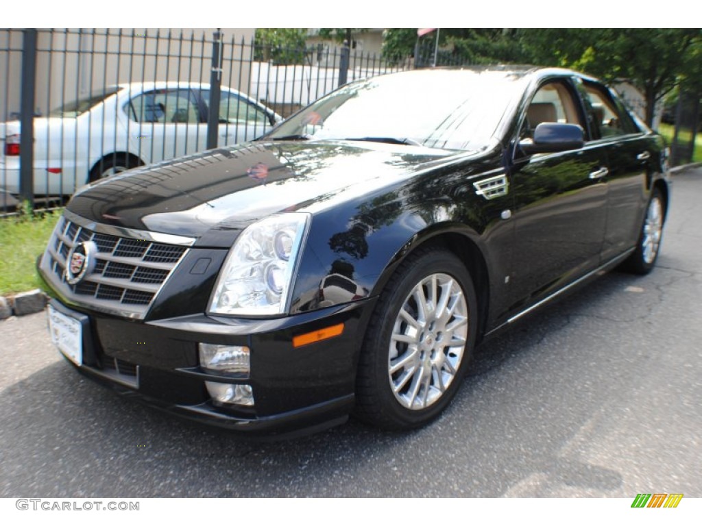 2009 STS 4 V8 AWD - Black Ice / Cashmere photo #1