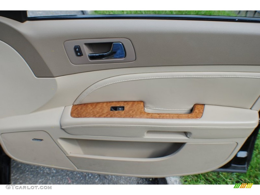 2009 Cadillac STS 4 V8 AWD Cashmere Door Panel Photo #68800140