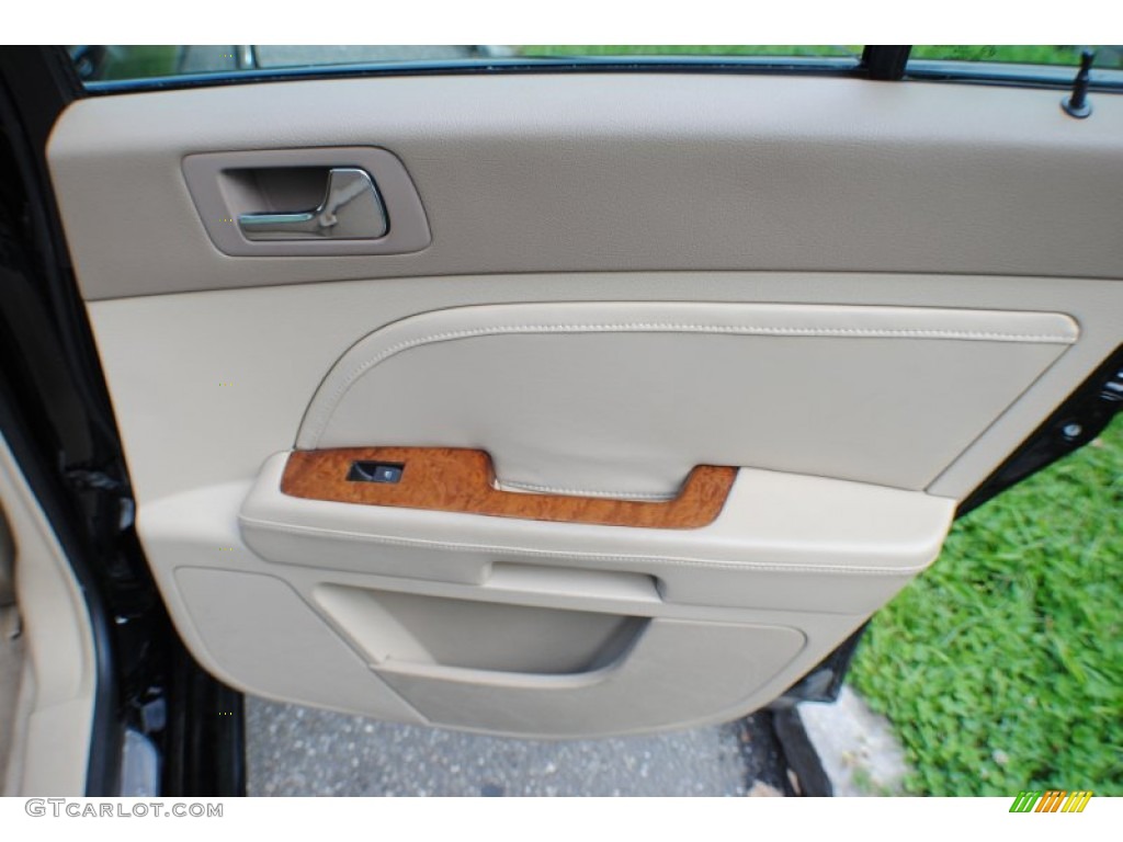 2009 Cadillac STS 4 V8 AWD Cashmere Door Panel Photo #68800166