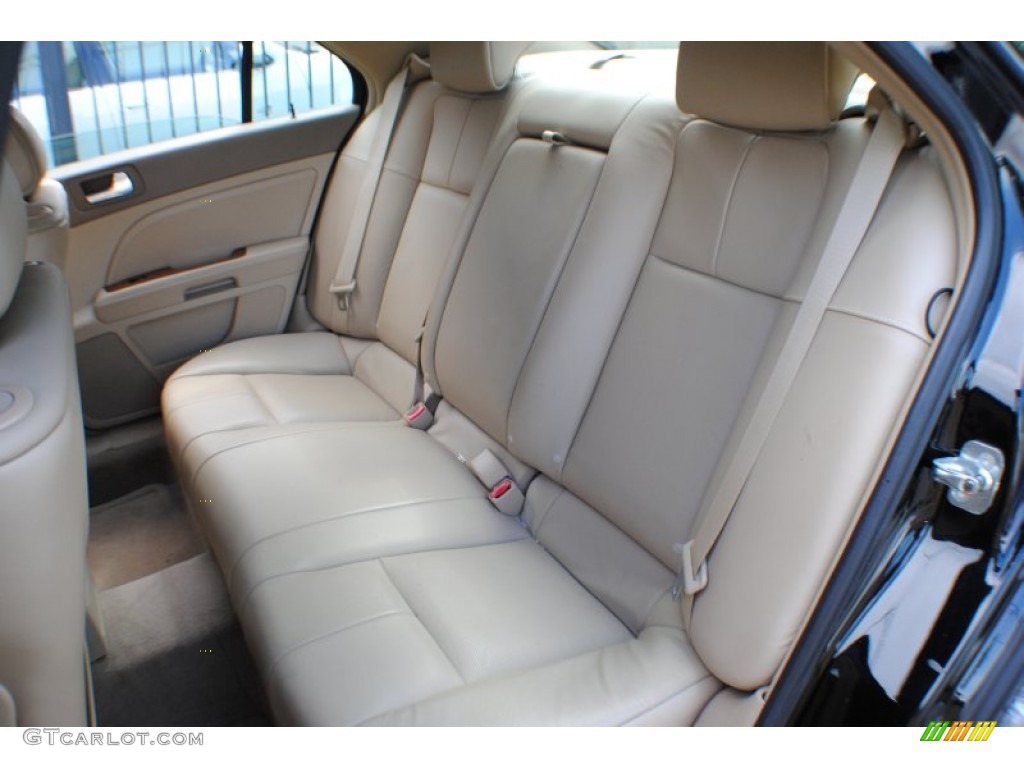2009 Cadillac STS 4 V8 AWD Rear Seat Photo #68800201