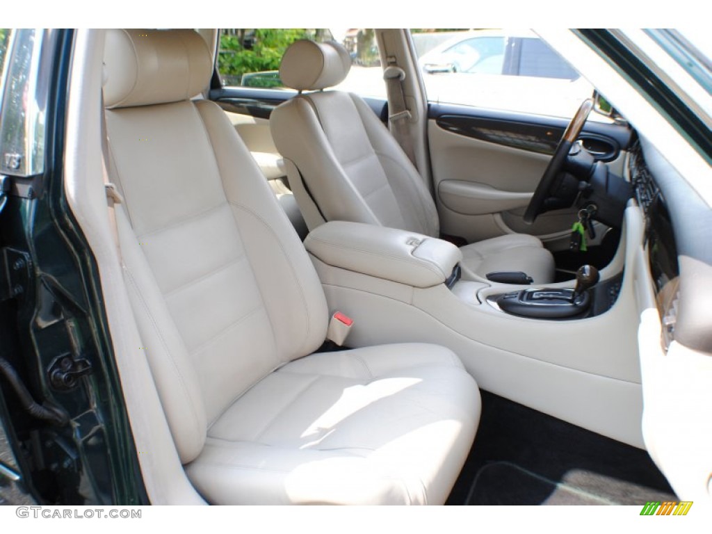 Oatmeal Interior 1998 Jaguar XJ XJR Photo #68800412