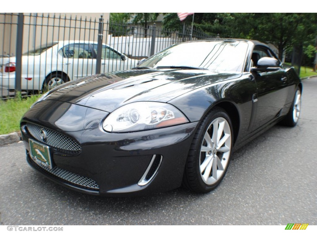 Stratus Grey Metallic 2011 Jaguar XK XKR Convertible Exterior Photo #68800580
