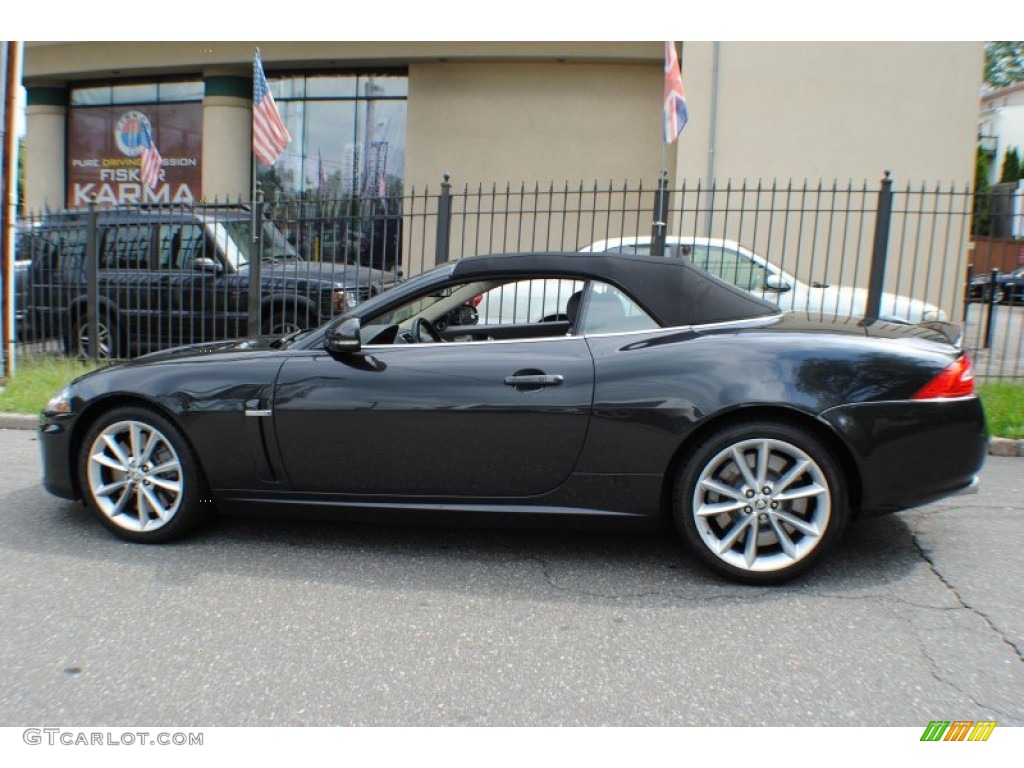 Stratus Grey Metallic 2011 Jaguar XK XKR Convertible Exterior Photo #68800598