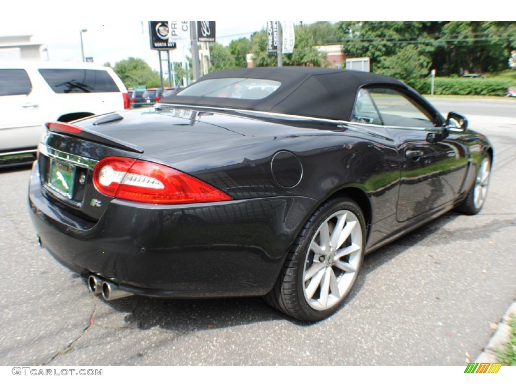 2011 XK XKR Convertible - Stratus Grey Metallic / Warm Charcoal/Warm Charcoal photo #6