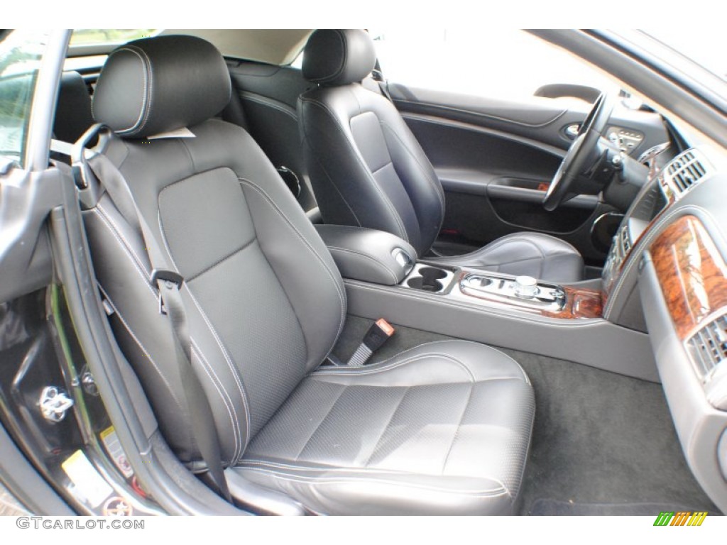 Warm Charcoal/Warm Charcoal Interior 2011 Jaguar XK XKR Convertible Photo #68800664