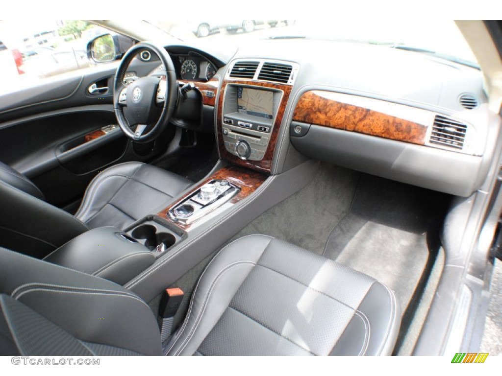 2011 Jaguar XK XKR Convertible Warm Charcoal/Warm Charcoal Dashboard Photo #68800673