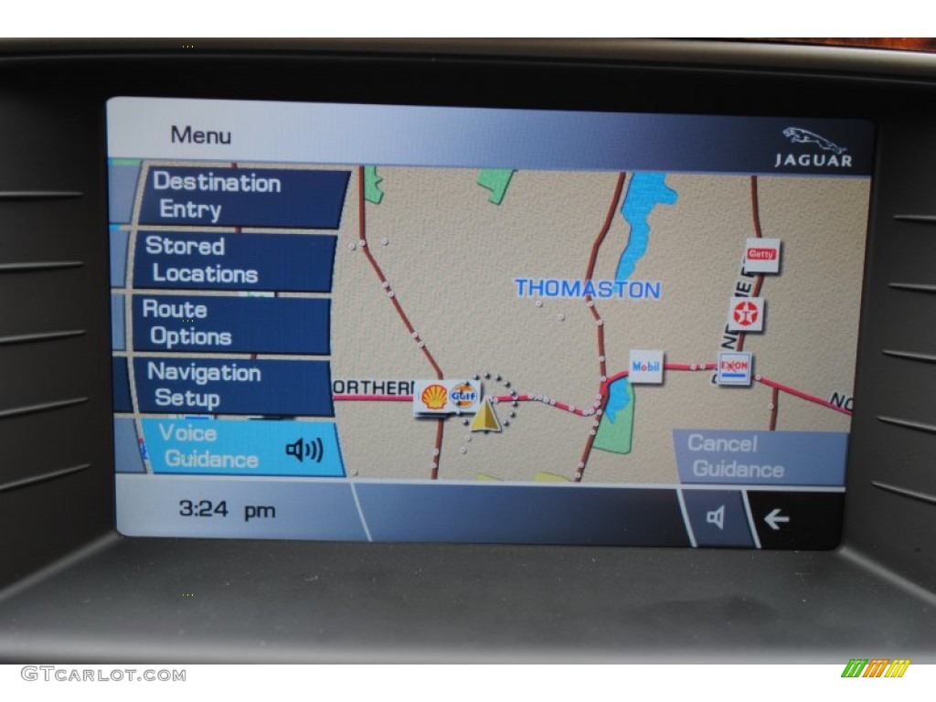 2011 Jaguar XK XKR Convertible Navigation Photo #68800727