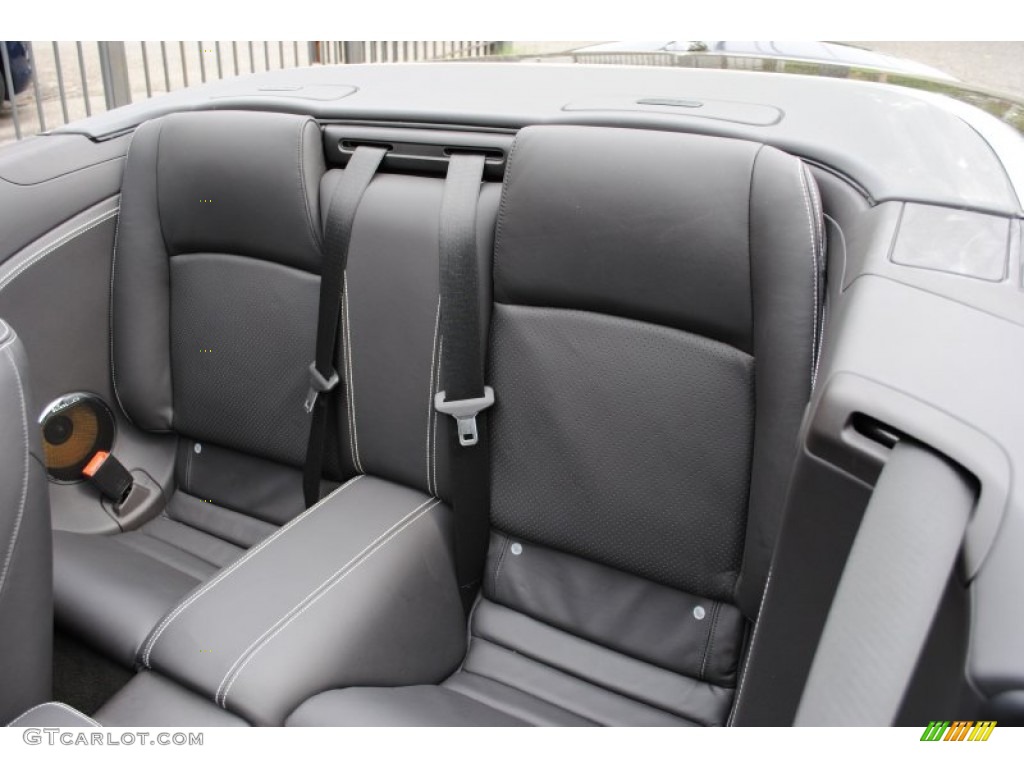 2011 Jaguar XK XKR Convertible Rear Seat Photo #68800796