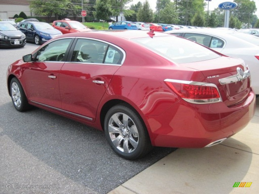 Crystal Red Tintcoat 2013 Buick LaCrosse FWD Exterior Photo #68801190