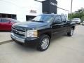 2008 Black Chevrolet Silverado 1500 LT Extended Cab  photo #2