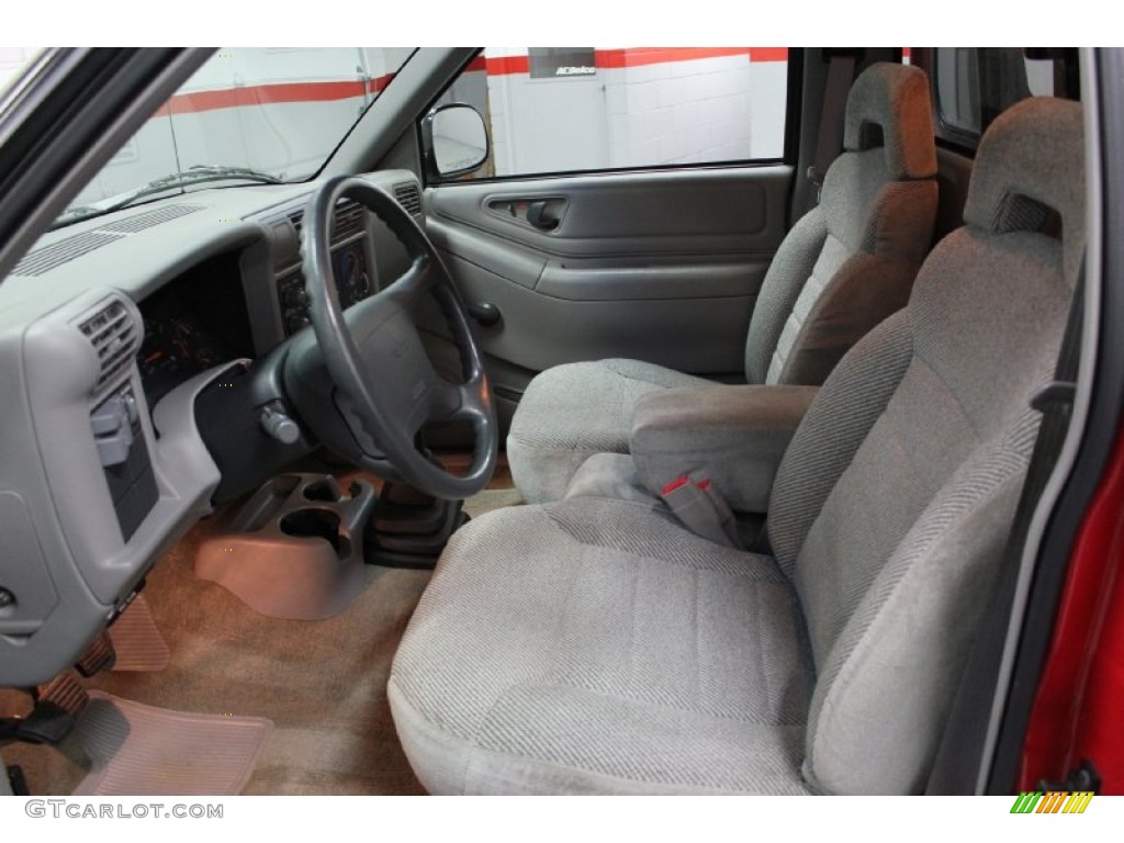 Gray Interior 1996 Isuzu Hombre XS Regular Cab Photo #68802851