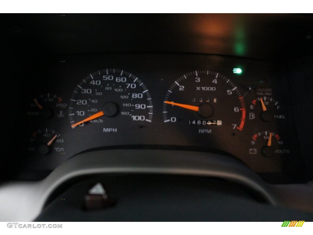 1996 Isuzu Hombre XS Regular Cab Gauges Photos